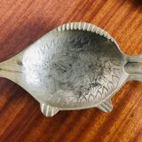 Brass fish ashtrays