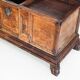 Catalan wedding chest from the 17th or early 18th century, in walnut. Restored.