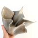Vintage Willy Guhl style folded ceramic vase, 1960s
