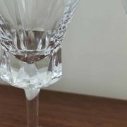 Service of 12 pieces, white and red wine, Bayel crystal.