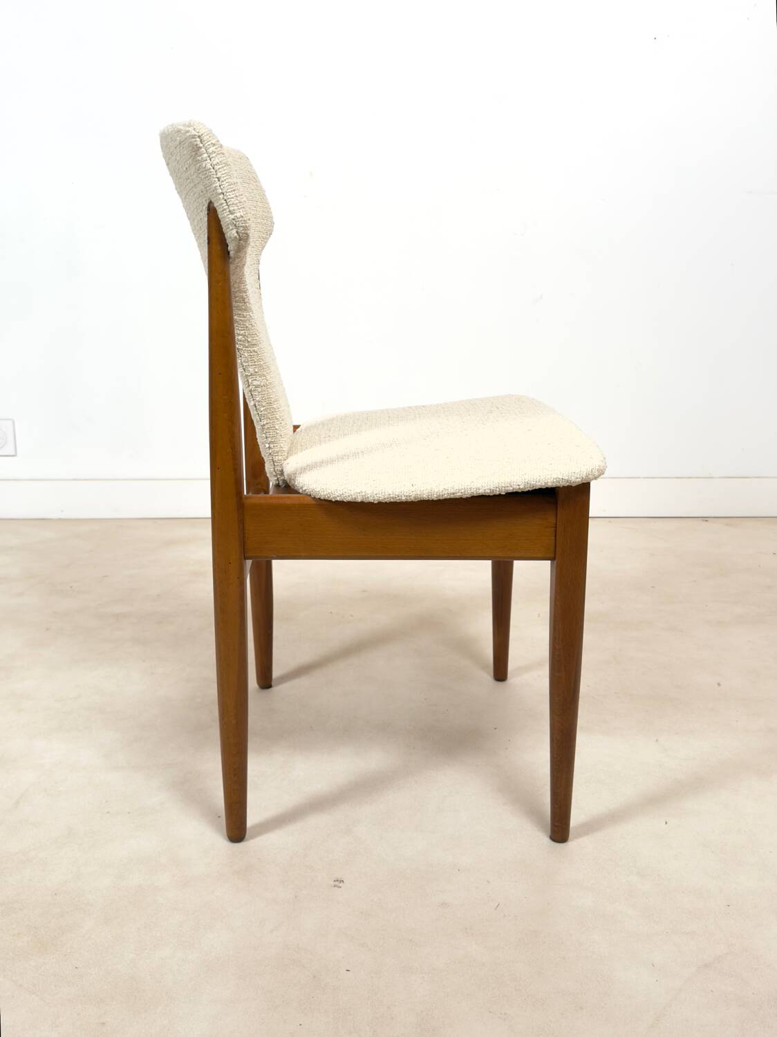 Set of 4 Scandinavian chairs by Elliots of Newbury