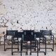 Lot de 6 fauteuils cantilever bauhaus style MG5 Grassi, 1970