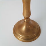 Candlestick old brass 3 branches