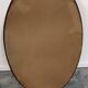 Art Deco Flamed Mahogany Oval Mirror Circa 1910