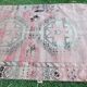 Vintage Turkish hallway rug 137x363 cm