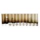 Smoked glass flutes pierre schneider