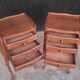 2 Louis XV style bedside tables