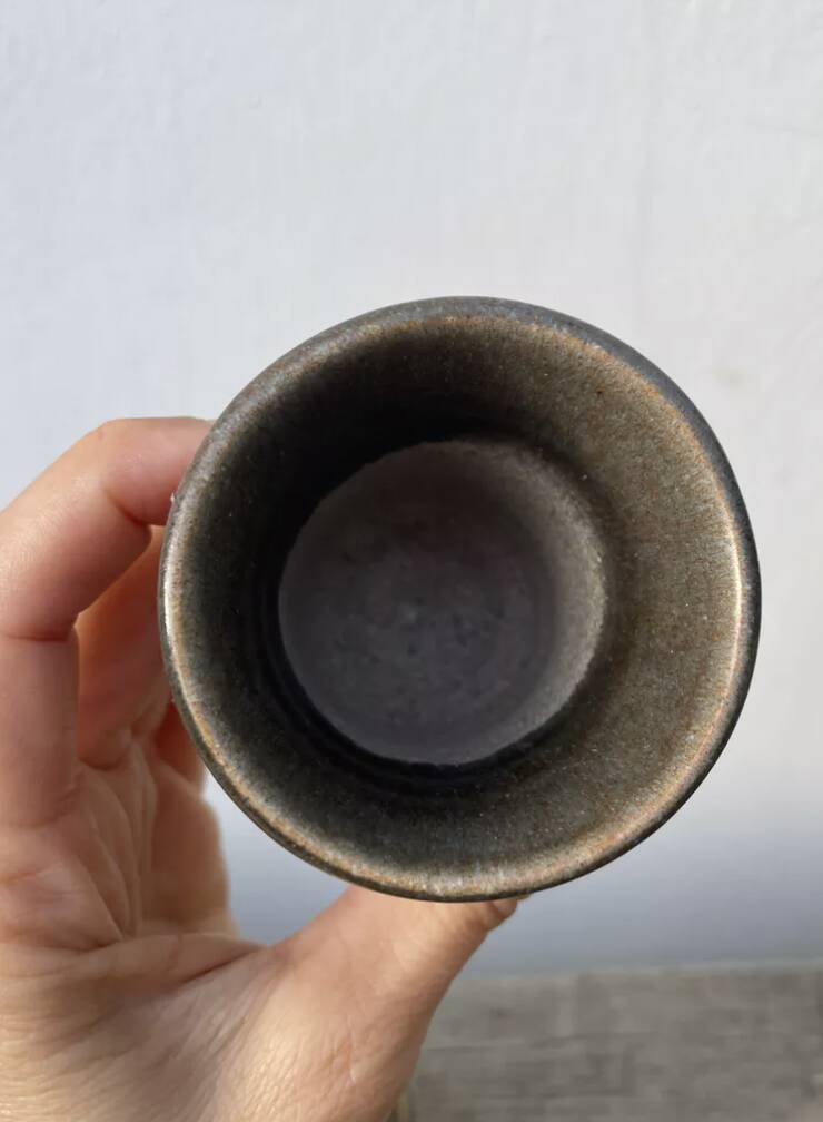 6 terracotta coffee cups