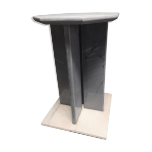 Table octogonale en marbre