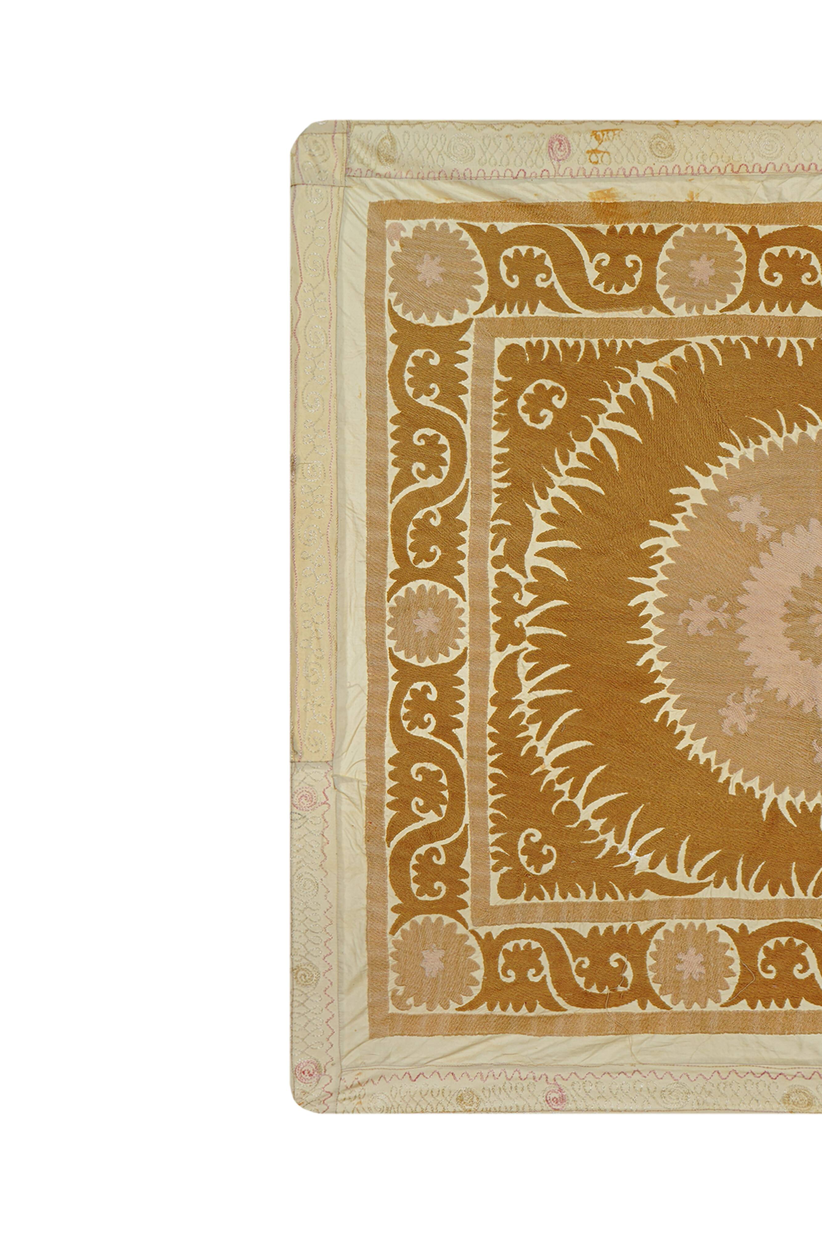 Tapis turc vintage noué à la main