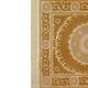 Hand-knotted rug, vintage Turkish rug 107x120 cm