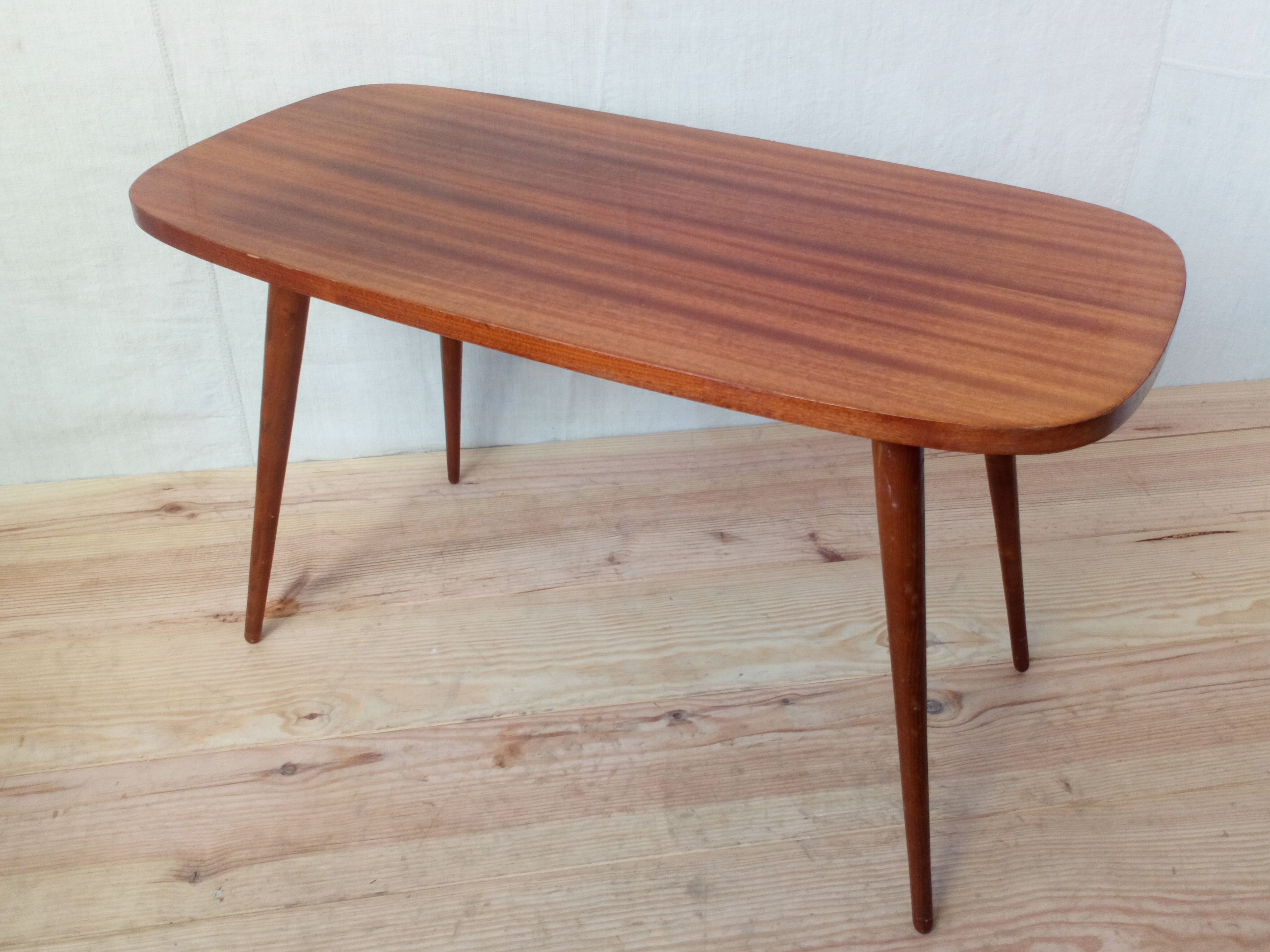 1960 mahogany coffee table