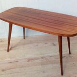1960 mahogany coffee table