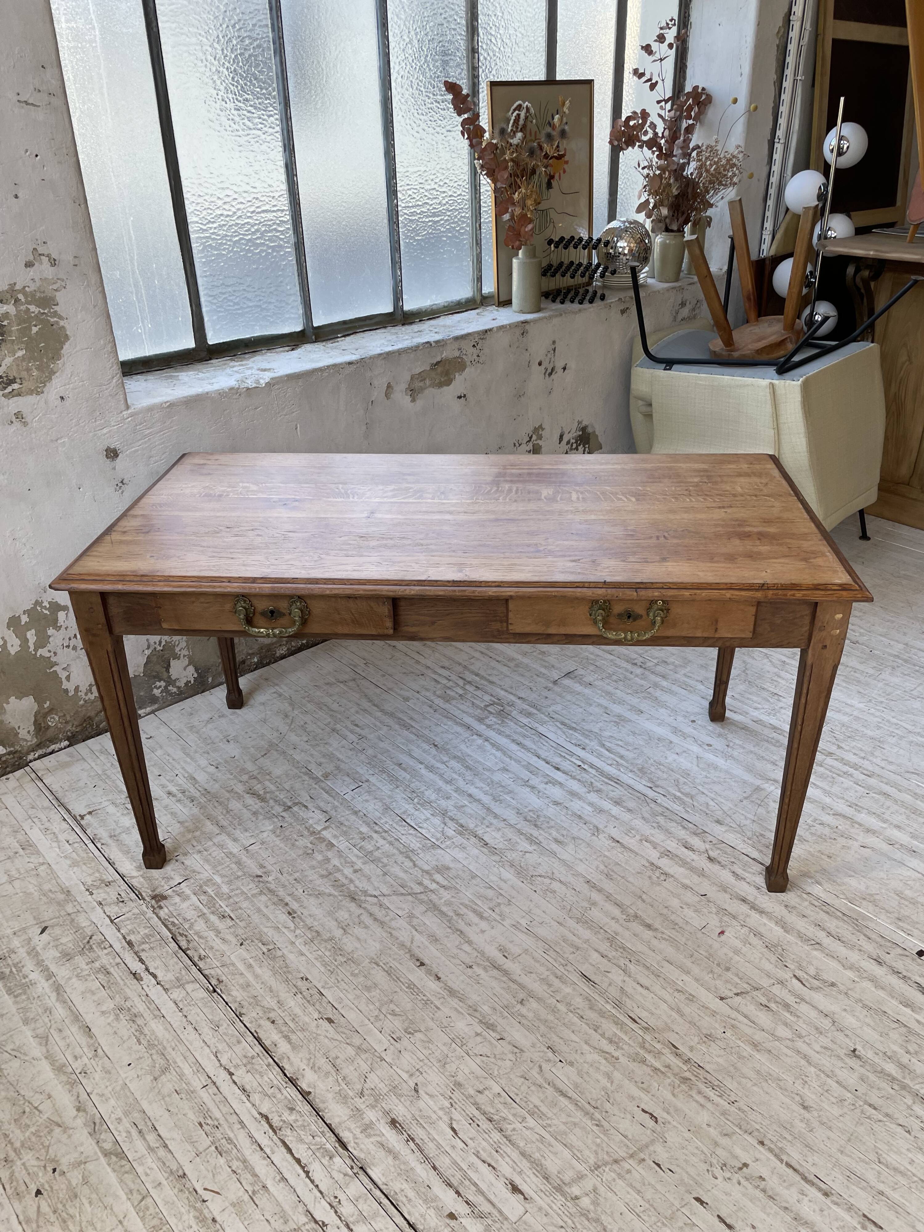Oak desk 1900