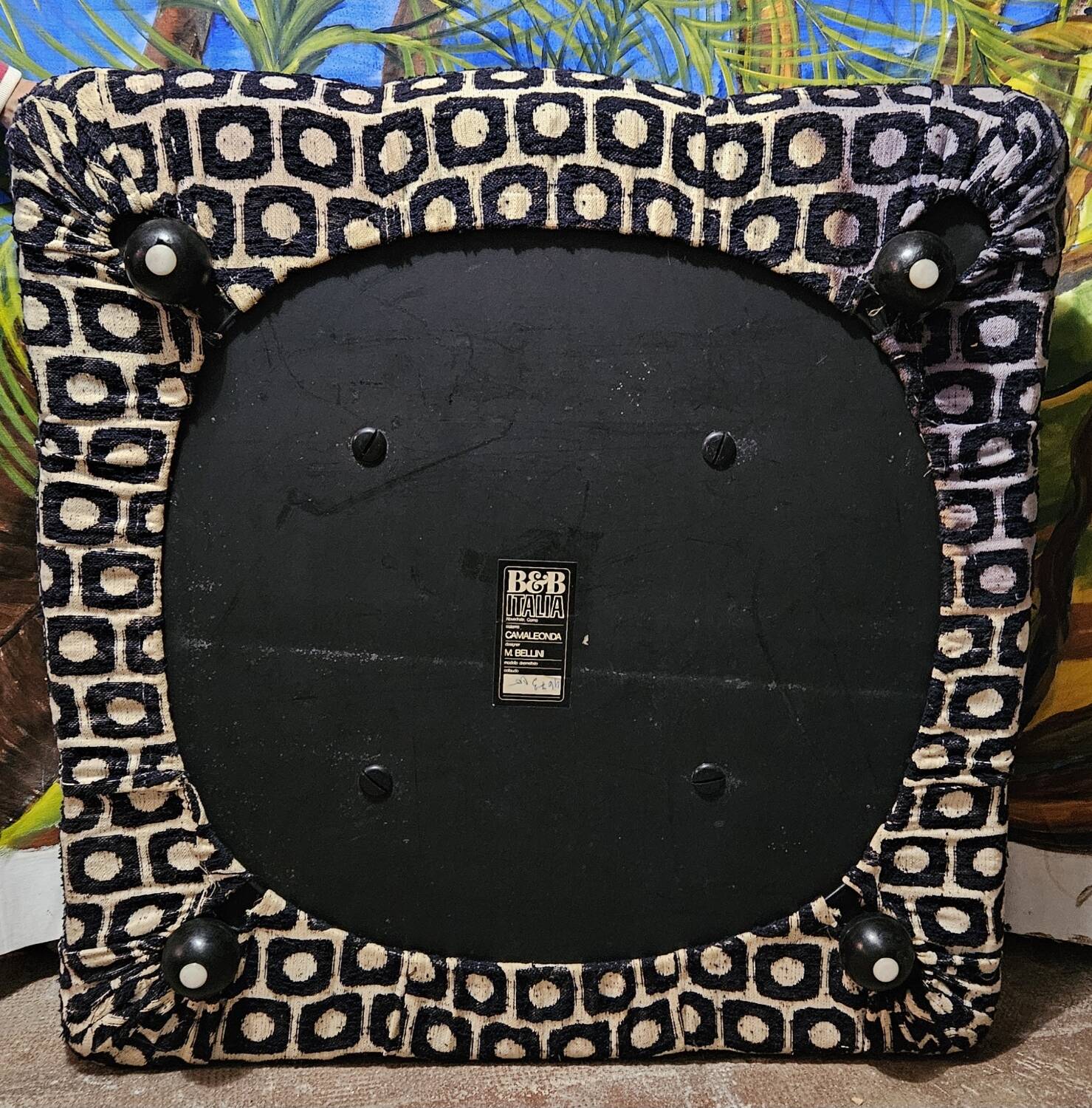 Pair of camaleonda armchairs by Mario Bellini B&B Italia 70