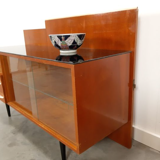 Pozar vintage wooden bedside table set