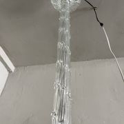 Belle suspension en verre Art Déco