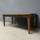 Rustic french farmhouse dining table made of oak and elm