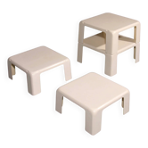 Space Age side tables GATTI by Mario Bellini for C&B Italia, set of 4