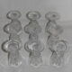 Baccarat wine glasses crystal second half xix th century model of harcourt