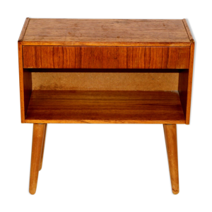 Table de chevet en teck, Suède, 1960
