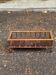 1970s carved solid wood planter