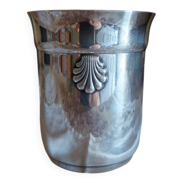 Old silver-plated metal cup by Ravinet & Denfer