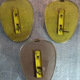 Set of 1950s wall lights