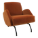 Fauteuil en velours Janusz Rozanski, années 1950