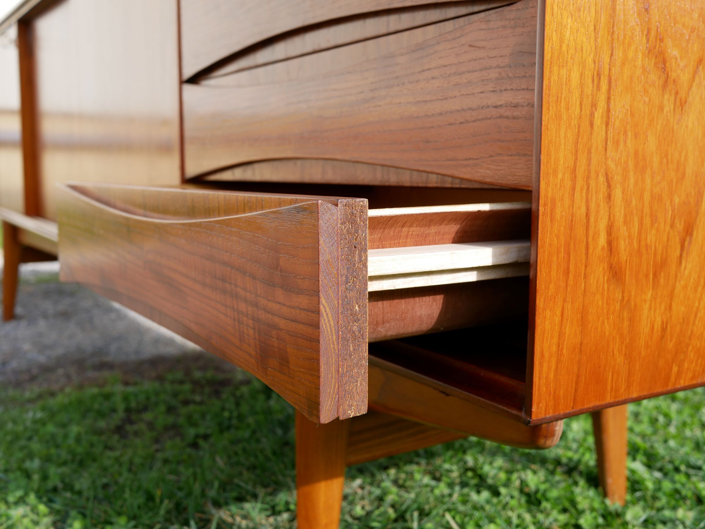 Sideboard teak by Oswald Vermaercke for V-type, 60 years
