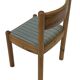 Vintage set of four Pinewood dining chairs Denmark