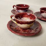 4 Morvan stoneware cups