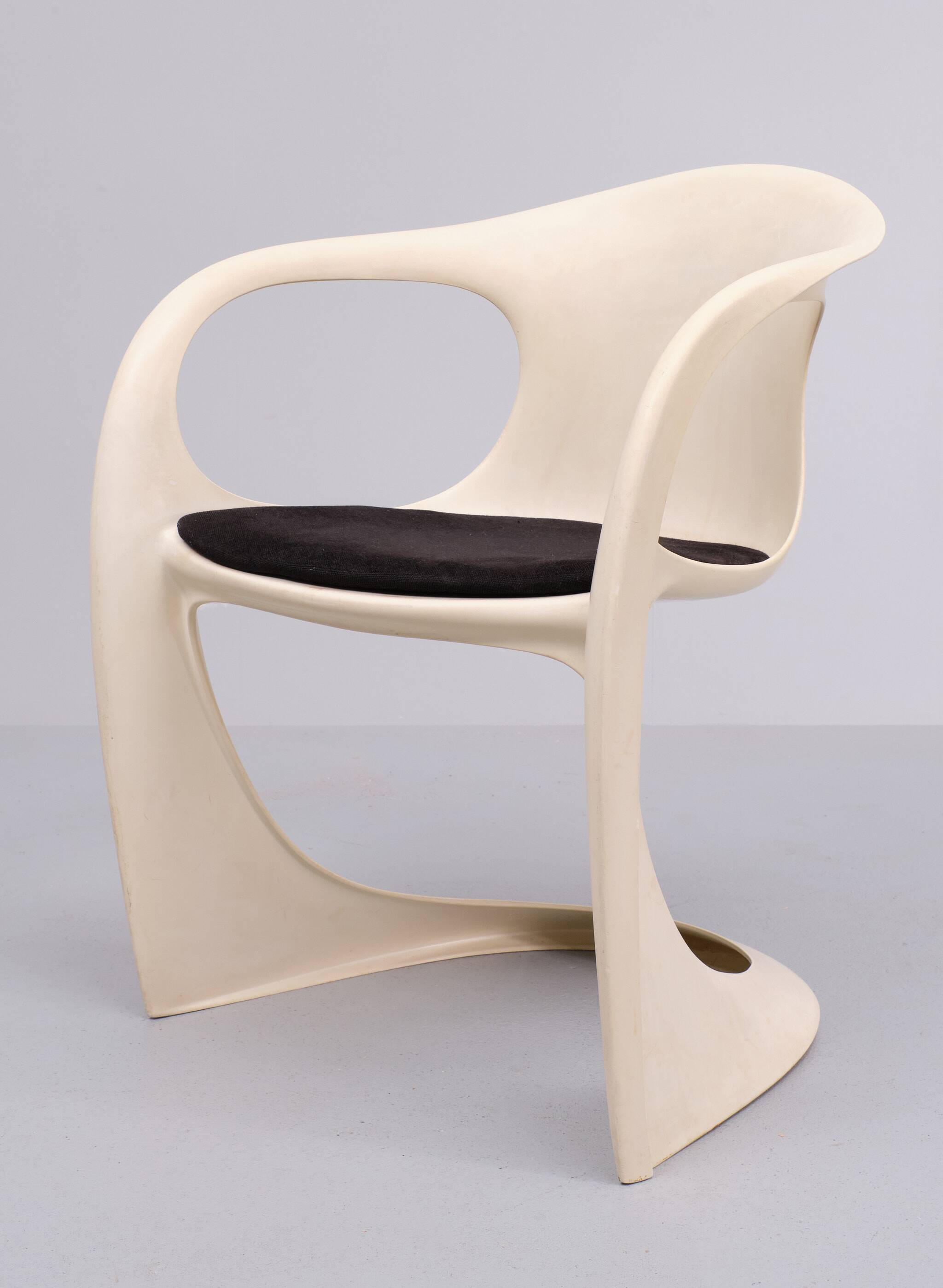 Casalino Fiberglass Chair by Alexander Begge for Casala, 1974