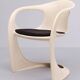 Casalino Fiberglass Chair by Alexander Begge for Casala, 1974