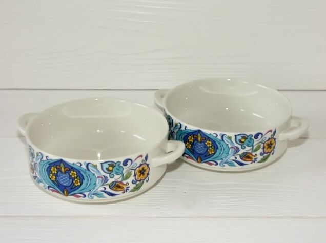 Lot 2 porcelain bowls Izmir Villeroy & Boch vintage 1973