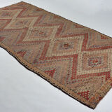Anatolian handmade kilim rug 330 cm x 165 cm