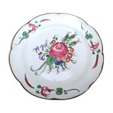 St Amand's faience plate
