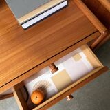 Mid-century teak bedside tables