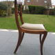 Chaise style anglais