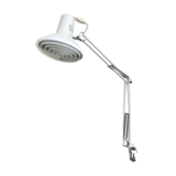 White hinged luxo lamp