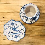 Moustiers plate and bowl