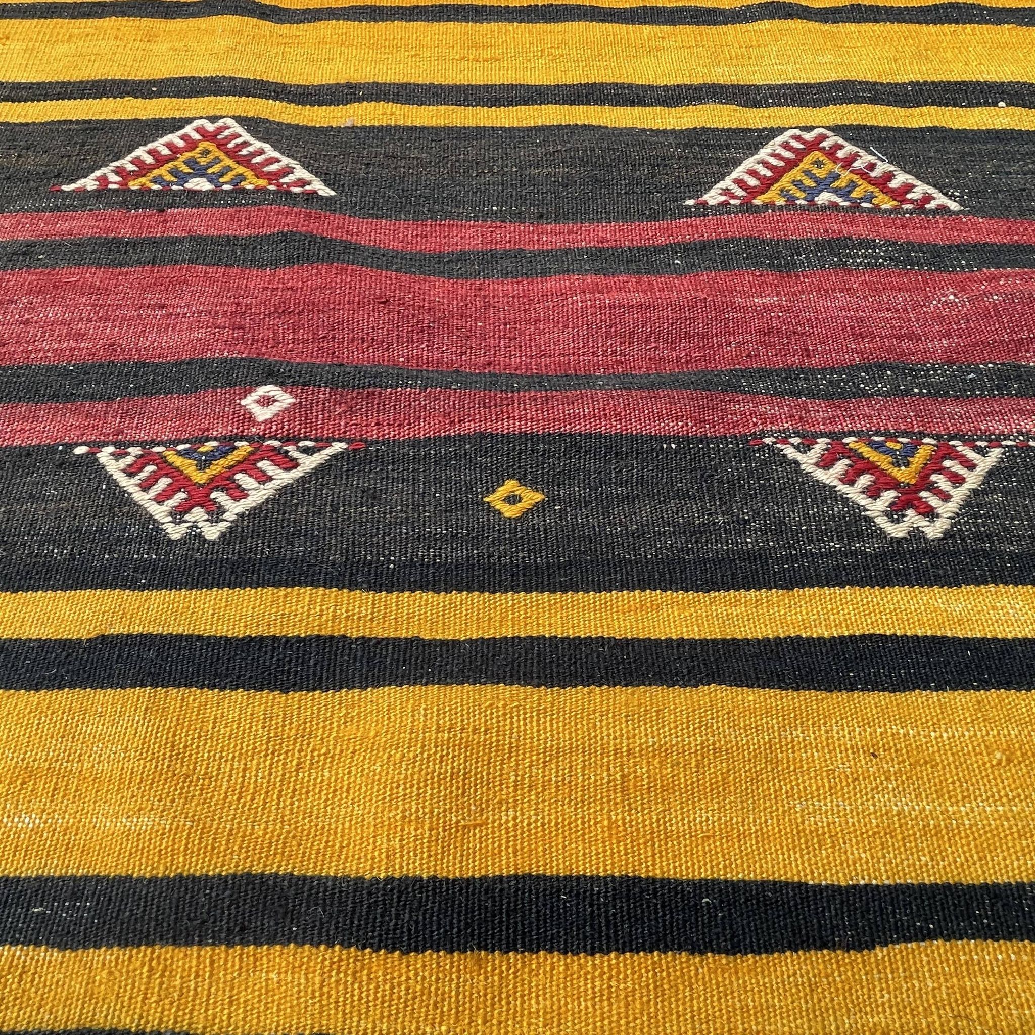 Tapis vintage turkish kilim runner 340 x 82 cm
