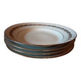 Set of 4 deep plates P F C