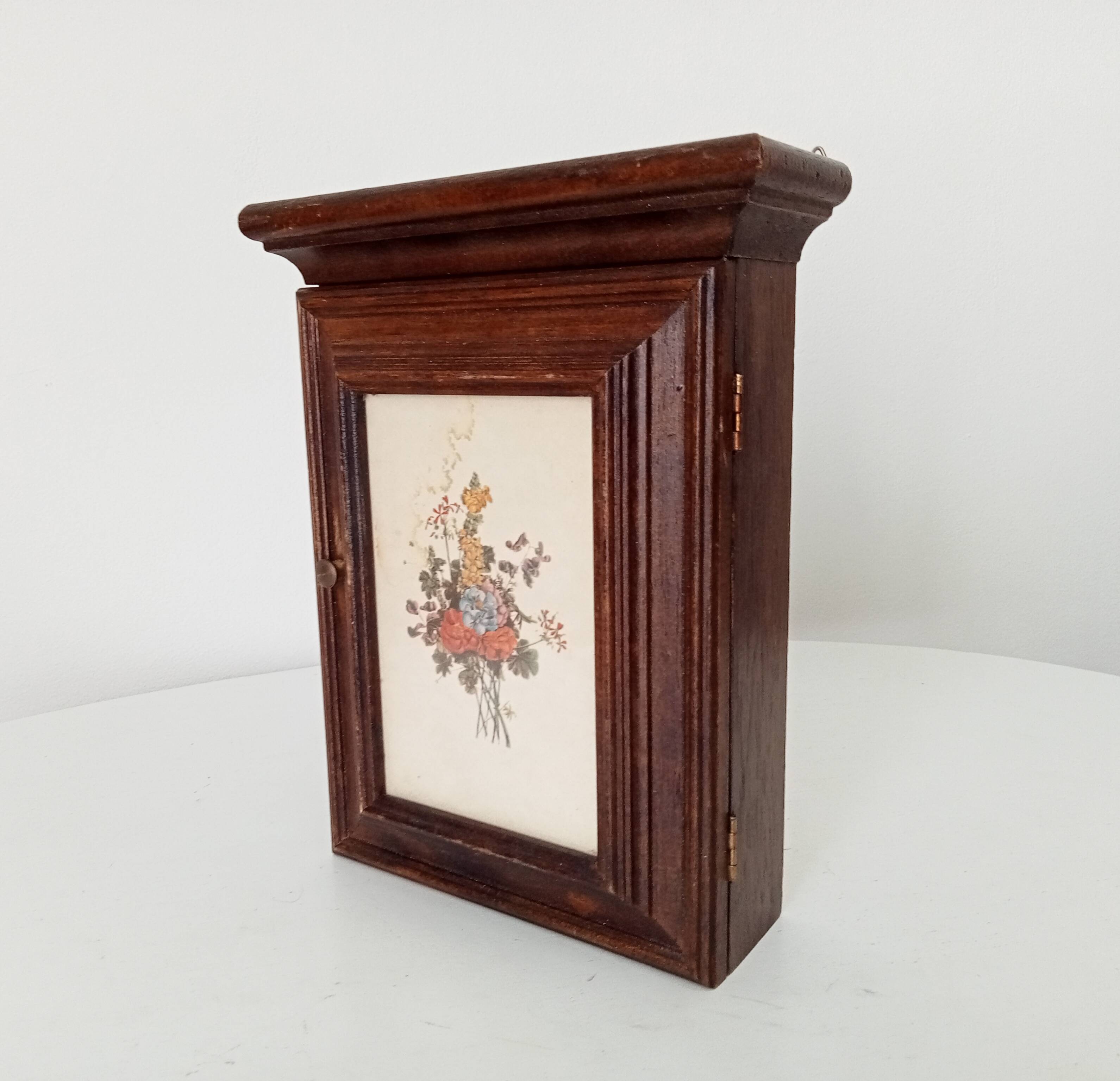 Armoire à clés vintage années 60/70