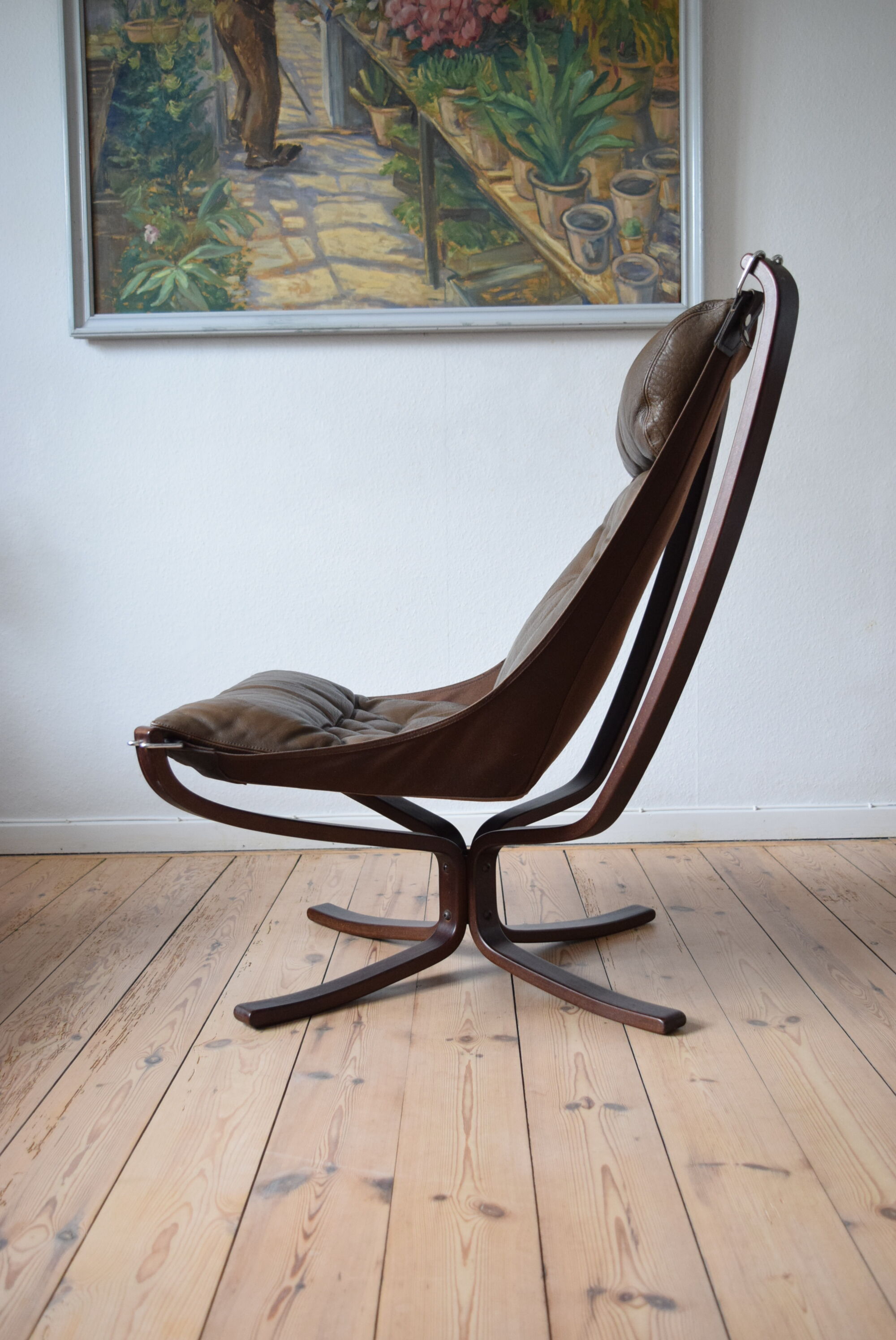 Mid-Century Falcon Chair, Sigurd Ressel Vatne Møbler, 1970