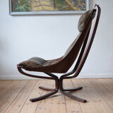 Mid-Century Falcon Chair, Sigurd Ressel Vatne Møbler, 1970