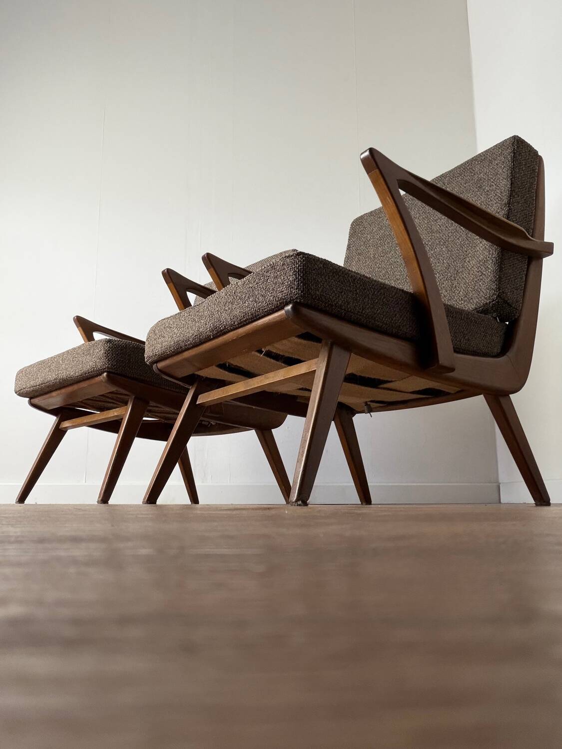 Pair of vintage Scandinavian armchairs – 1960s