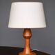 Sculptural Anthroposophical Wooden Table Lamp. 1970s