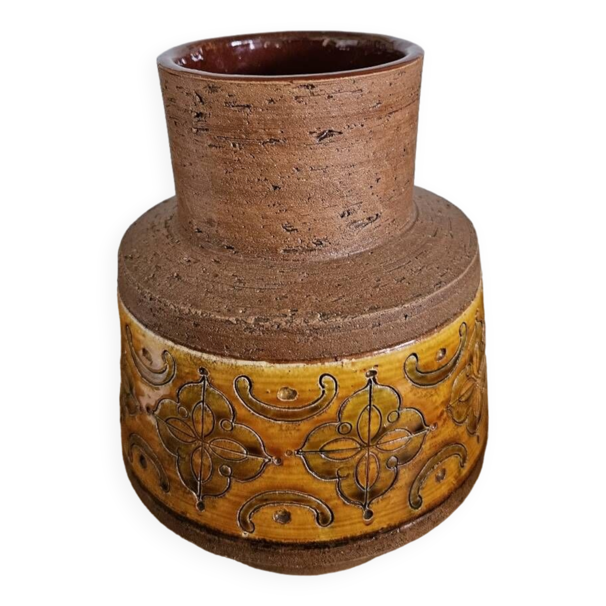 Vintage Bitossi vase by Aldo Londi