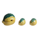 Set barbotine citron, saucière, poivrier et salière